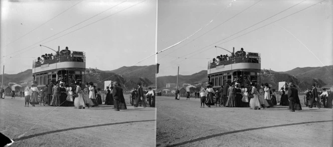 Tram at Island Bay