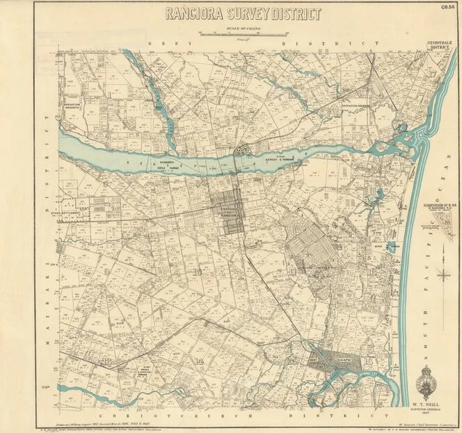 Rangiora Survey District [electronic resource].