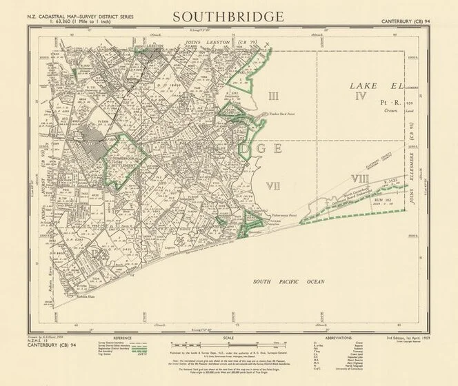 Southbridge [electronic resource] / drawn by A.E. Hunt.