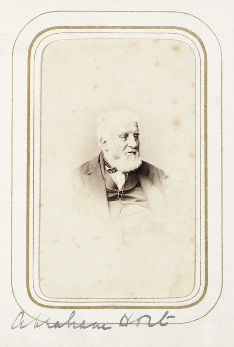 Carte de visite portrait of Abraham Hort