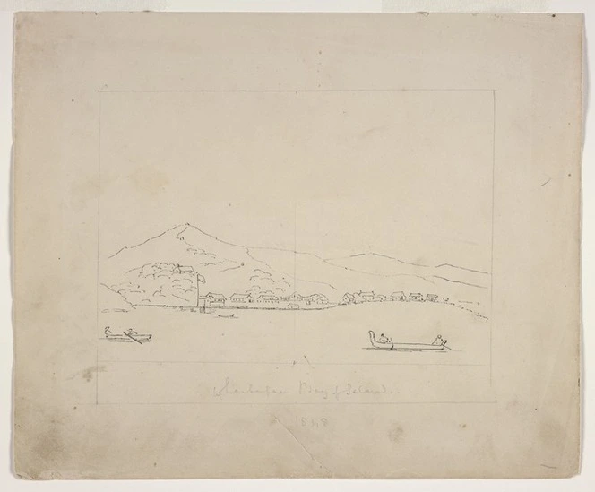 Wynyard, Robert Henry (Sir), 1802-1864: [Wahapu], Bay of Islands