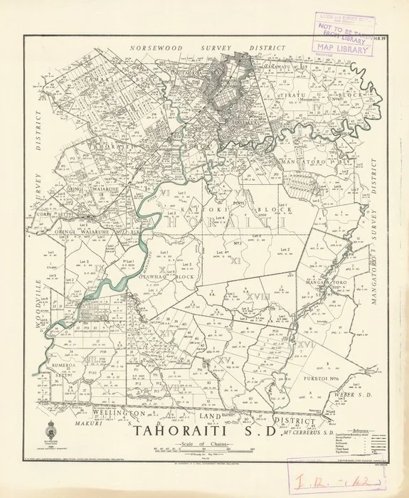 Tahoraiti S. D. [electronic resource] / K.V. Kennedy, delt. May 1939.