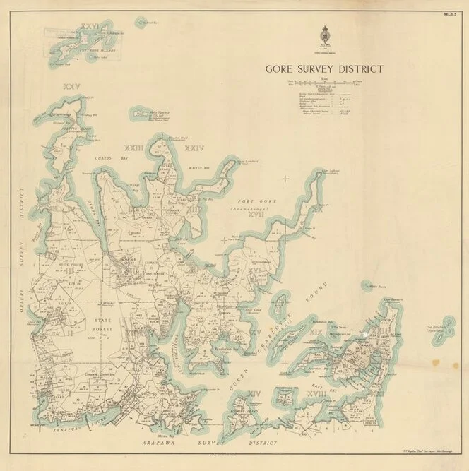 Gore Survey District [electronic resource] / K.P. Potete, delt. 1940.