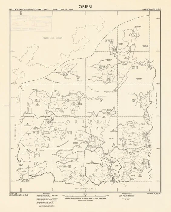 Orieri survey district [electronic resource].