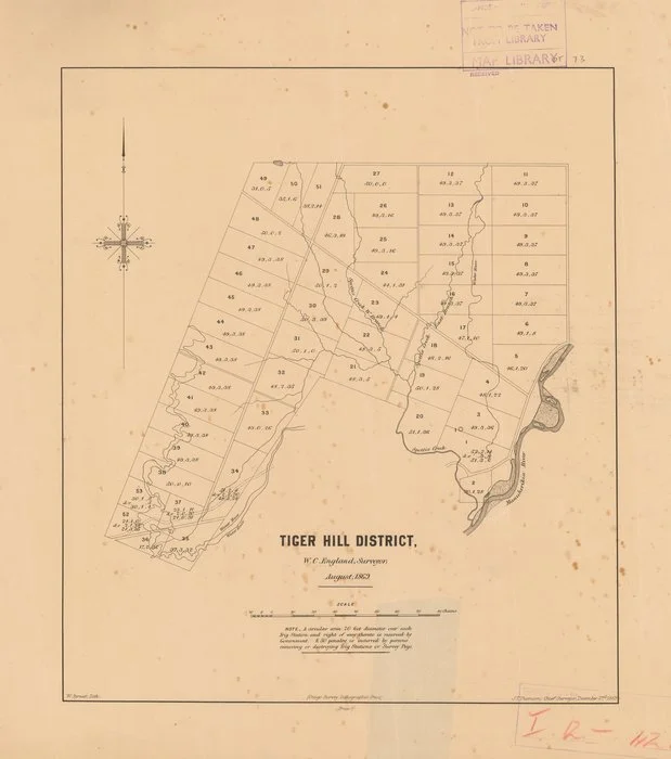 Tiger Hill district [electronic resource] / W.C. England, surveyor.