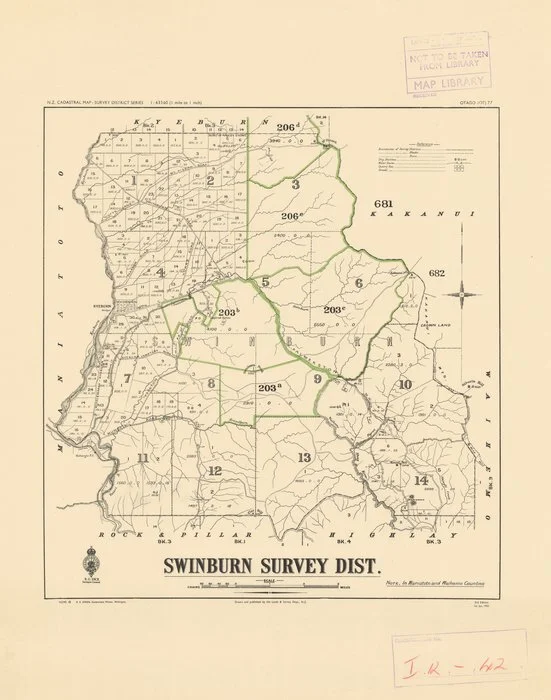 Swinburn Survey Dist. [electronic resource].