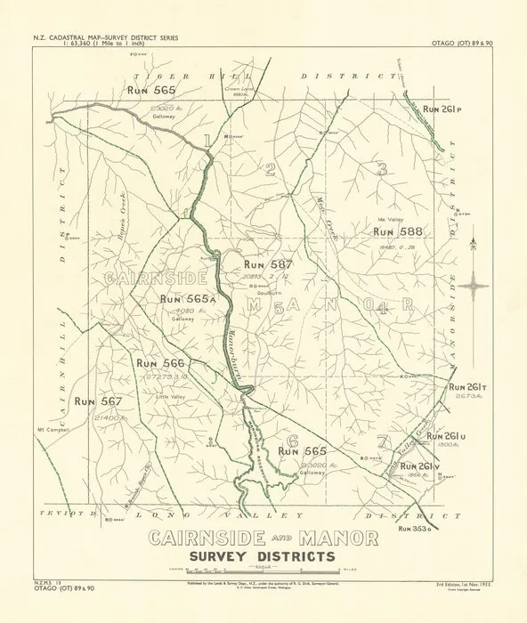 Cairnside and Manor survey districts [electronic resource]