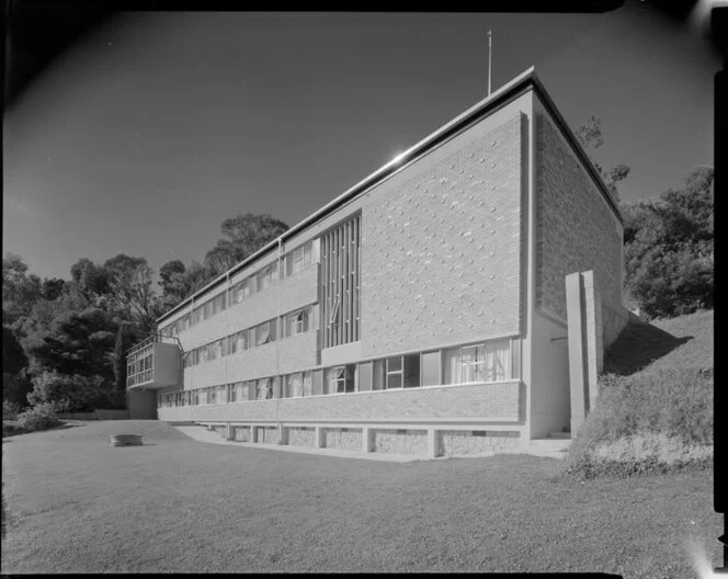 Exterior front, Roman Catholic mission house, Napier