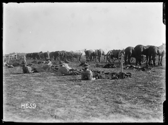 The start of the Rouse and turn out, Courcelles