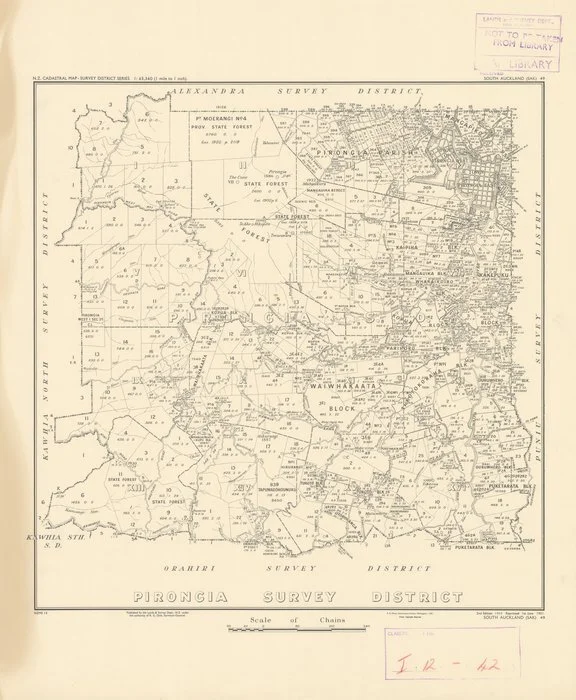 Pirongia Survey District [electronic resource].