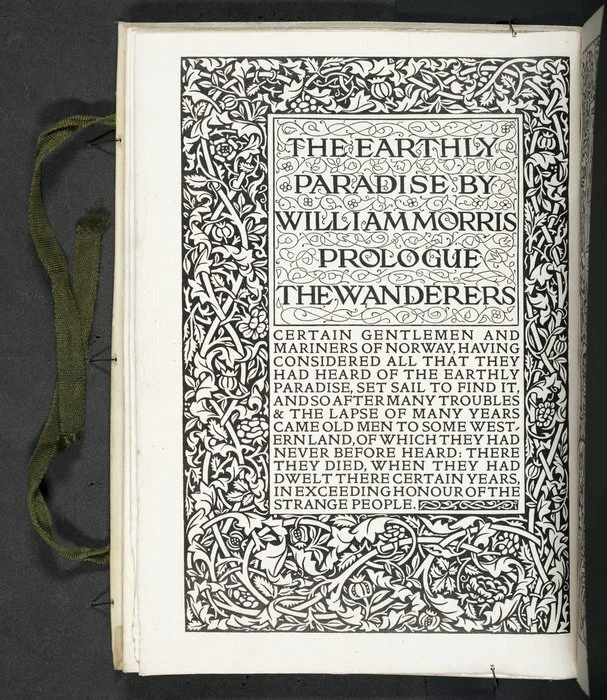 The earthly paradise. / By William Morris ...