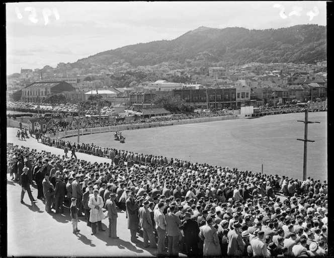 Panorama of the Basin Reserve, Wellington