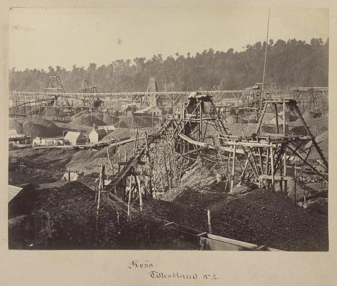 Mining at Ross, Westland