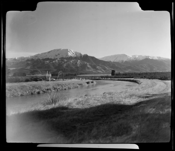 Between Mount Somers and Methven, Ashburton District, Canterbury Region