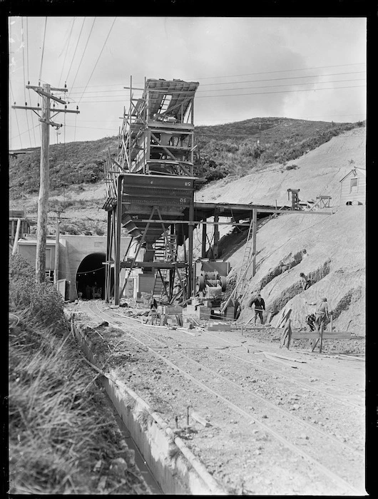 Outside the Rimutaka Tunnel