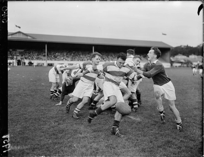 Marist versus University rugby game