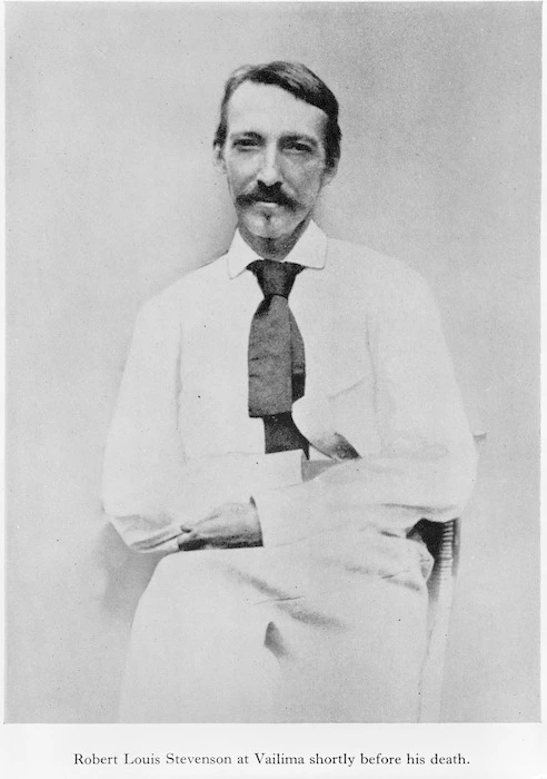 Robert Louis Stevenson, shortly before his death