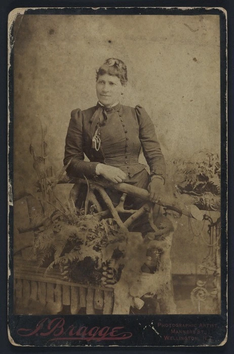 Bragge, James (Wellington) fl 1865-1875 :Portrait of Harena Thoms
