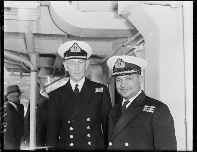 Indian sailors from the INS Rajput