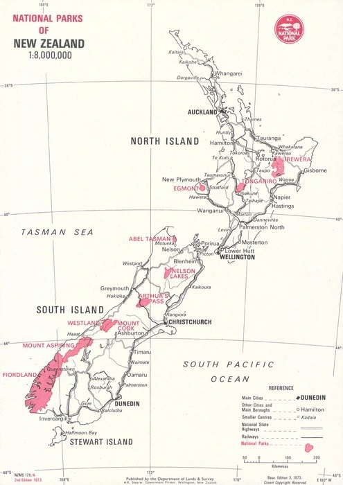 National Parks of New Zealand