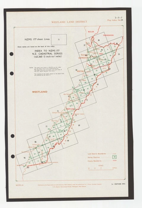 Westland Land District.