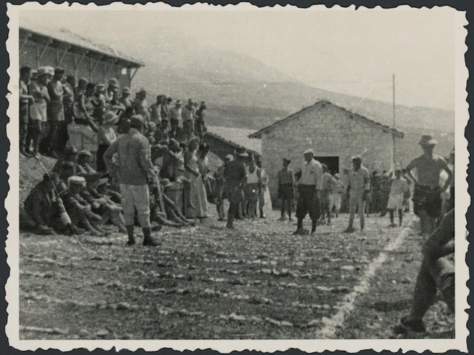 Race day at Campo PG 78/1 at Aquafredda, Italy - Photograph taken by H R Dixon