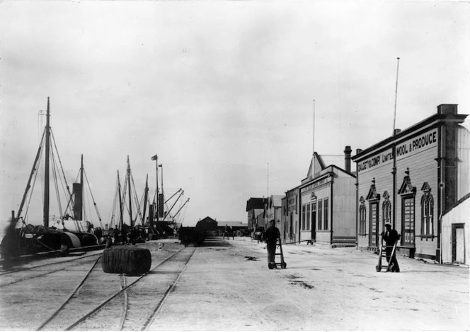 Wharf at Port Ahuriri, Napier