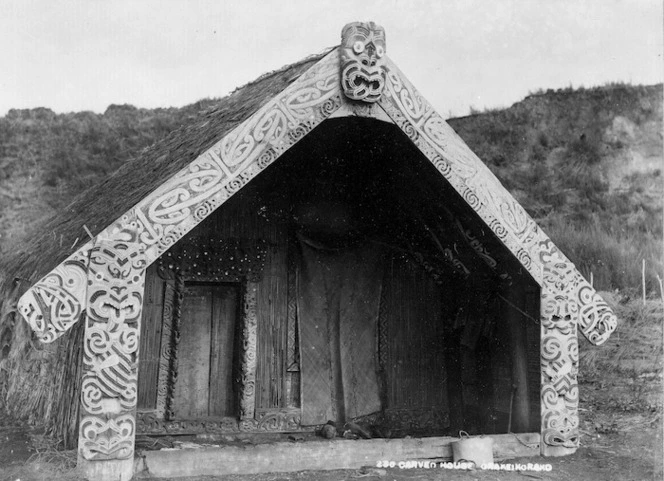 Rahurahu meeting house, Te Hapuia, Orakei Korako valley