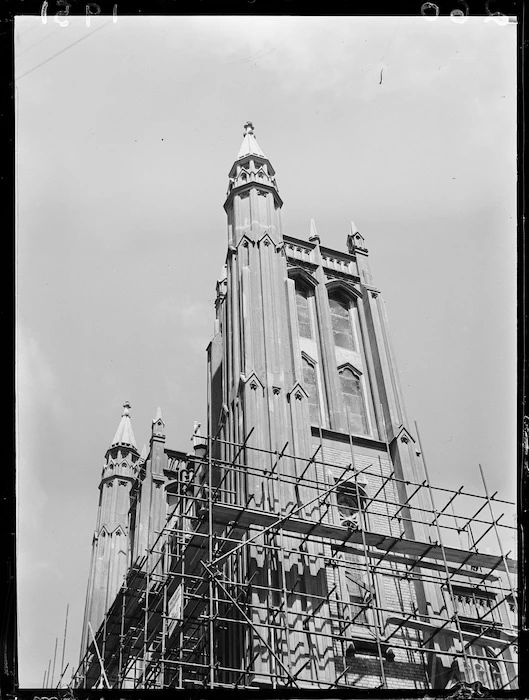 Repairs to St Mary of the Angels, Boulcott Street, Wellington