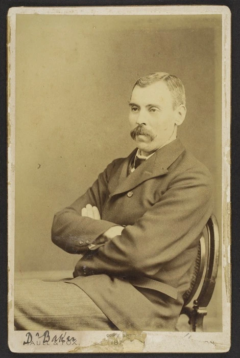Maull & Fox (London) fl 1879-1908 :Portrait of Dr Baker