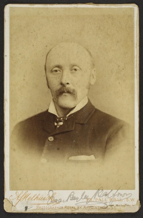 Melhuish, Arthur James (London) fl 1860-1894 :Portrait of Isaac Balfour Bayley