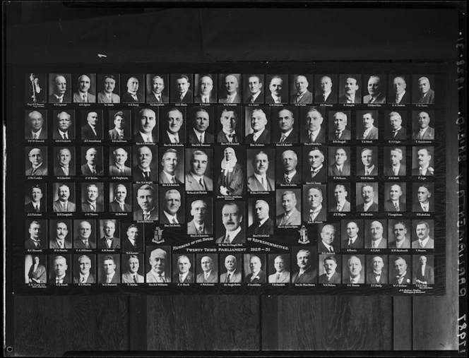 Members of the House of Representatives, Parliament of New Zealand, 1928-1931