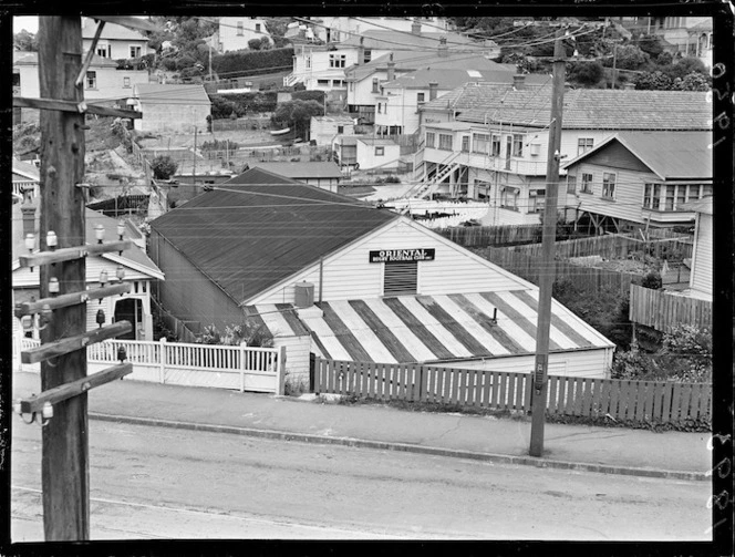 Polling booth at the Oriental Football Club, Hataitai, Wellington