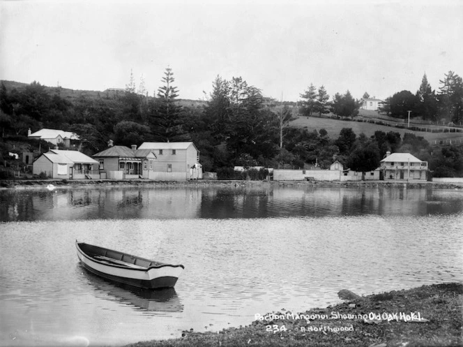 Mangonui township and harbour