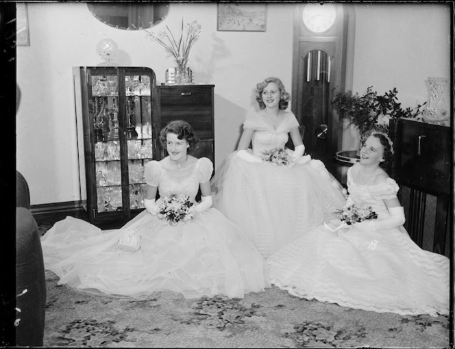 Debutantes at Government House