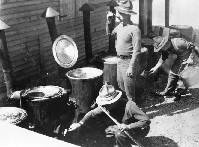 Army cooks, western desert