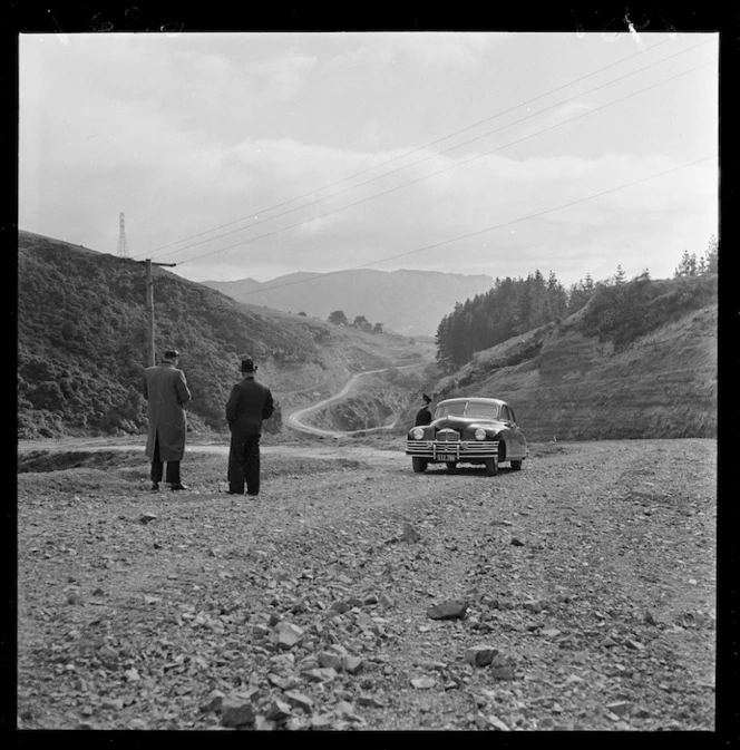 Robert Macalister inspecting City Council work