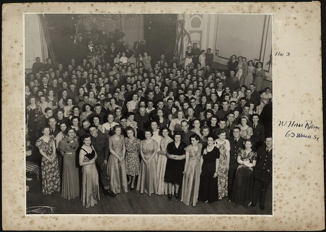 Dance organised by the YWCA during the Second World War - Photograph taken by William Hall Raine