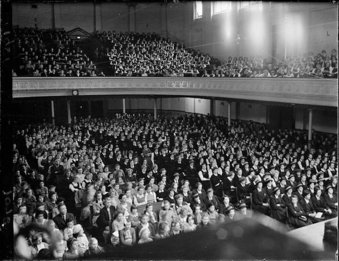 Children at a National Orchestra concert