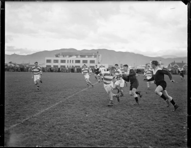 Petone versus Hutt rugby match