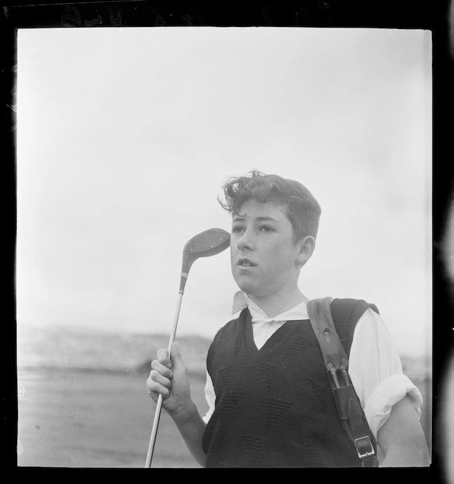 Golfer at Miramar