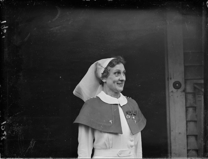 Sister Aitchison at an investiture