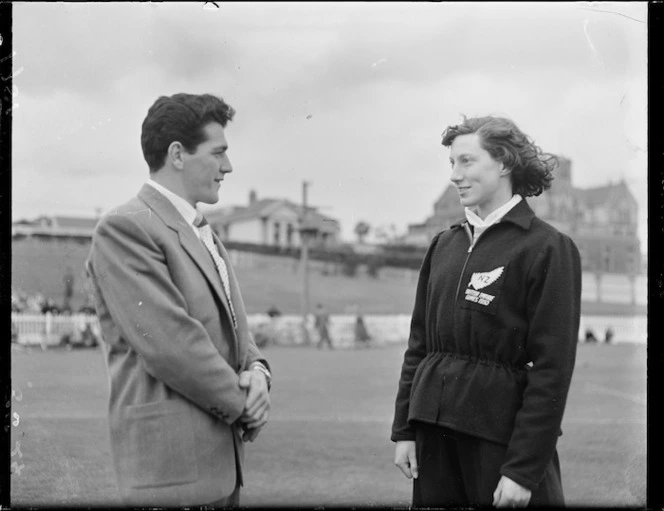 Athletics meeting at the Basin Reserve