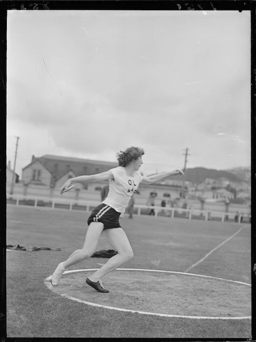 Athletics meeting at the Basin Reserve