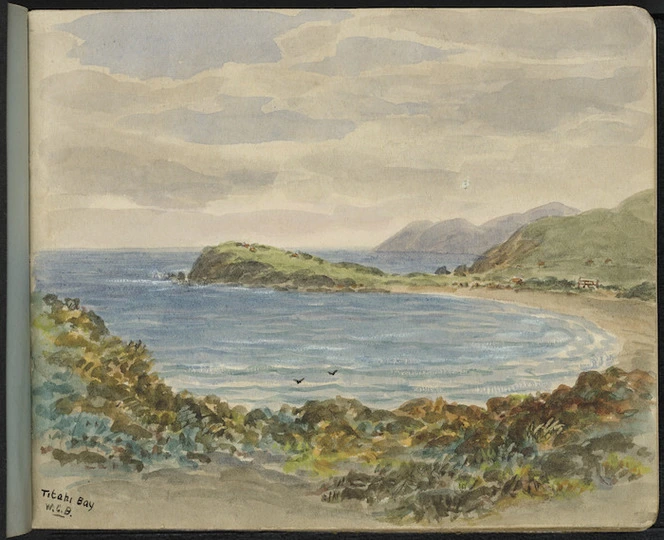 Baker, William George, 1864-1929 :Titahi Bay [1920-1925]