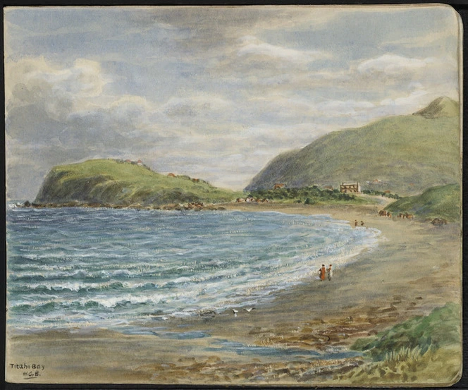 Baker, William George, 1864-1929 :Titahi Bay [1920-1925]