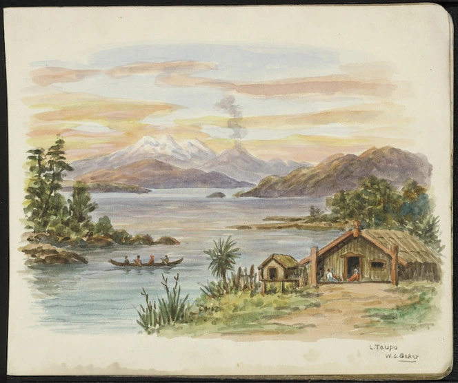 Baker, William George, 1864-1929 :L Taupo [1920-1925]