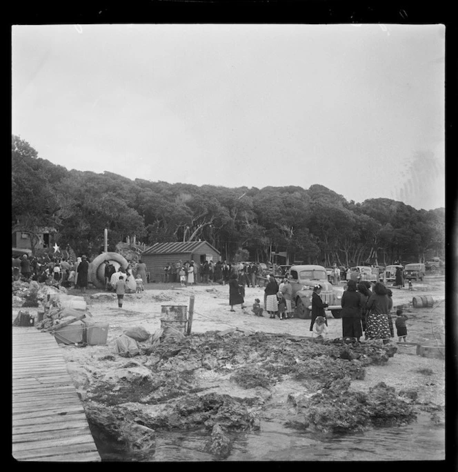 Father Christmas goes to the Chatham Islands