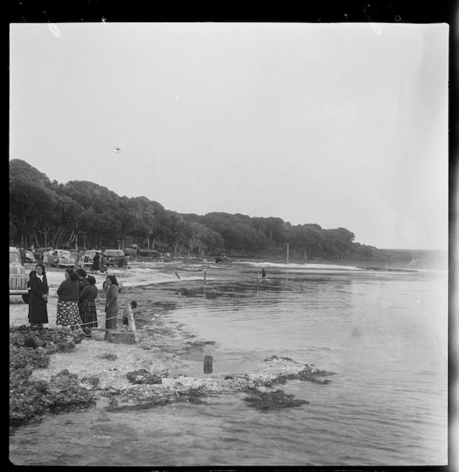 Father Christmas goes to the Chatham Islands