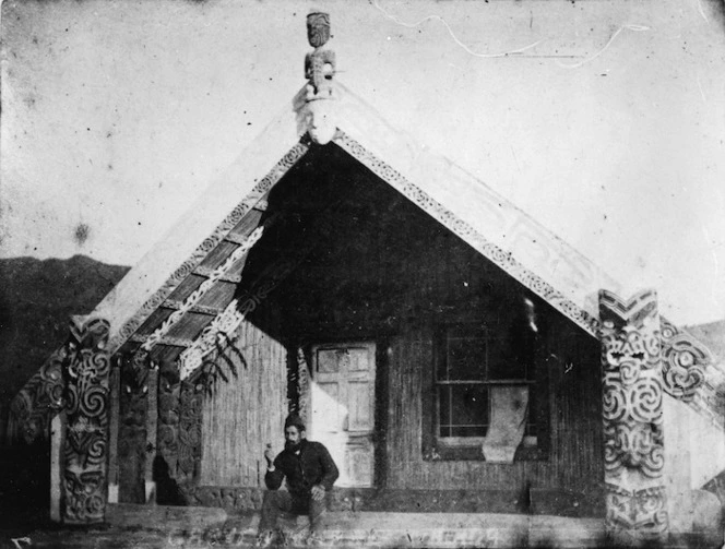 Hinemihi meeting house at Te Wairoa